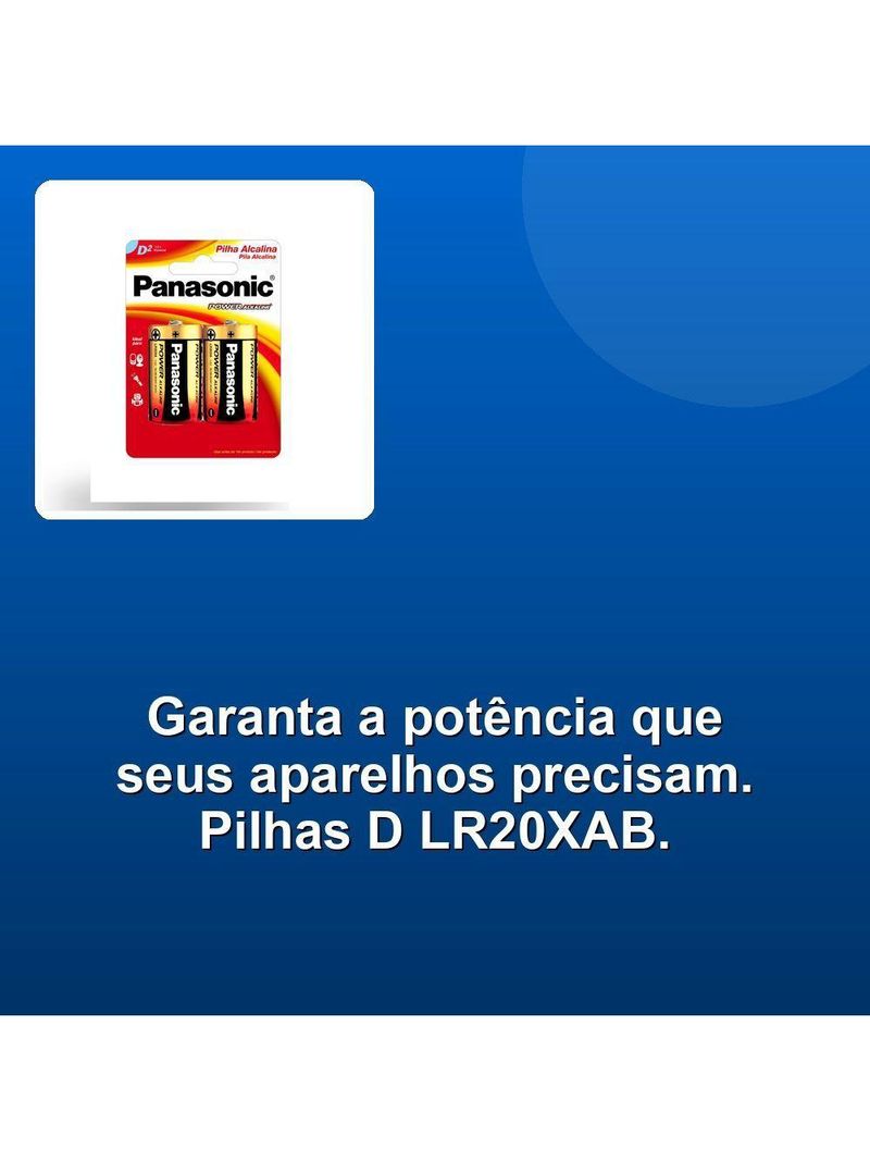 Pilha Alcalina D Lr20xab C-2