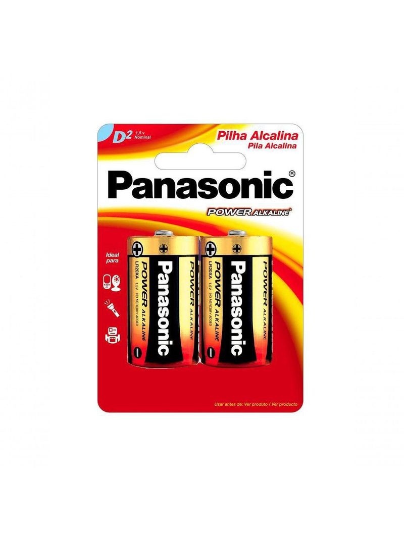 Pilha Alcalina D Lr20xab C-2