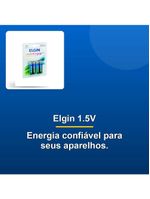 Pilha Alcalina Elgin Aaa 1,5v C-4