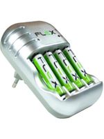 Carregador De Pilhas Aa-aaa-9v Bivolt Flex