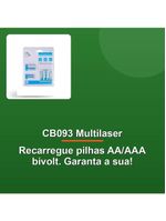 Carregador De Pilhas 4aa-2500mah 4aaa-1000mah Bivolt