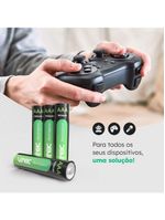 Pilha Recarregável Aaa 900mah C-2