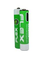 Pilha Recarregável Aaa 15v 1200mah C-4 Pilhas Flex