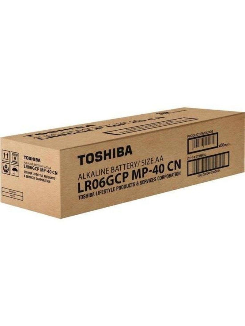 Pilha Alcalina Aa 1,5v Toshiba C-40