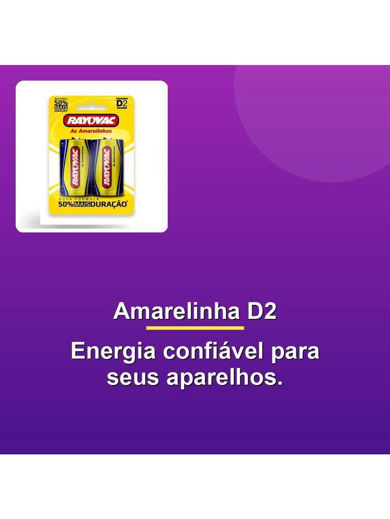 Pilha Comum Grande D2