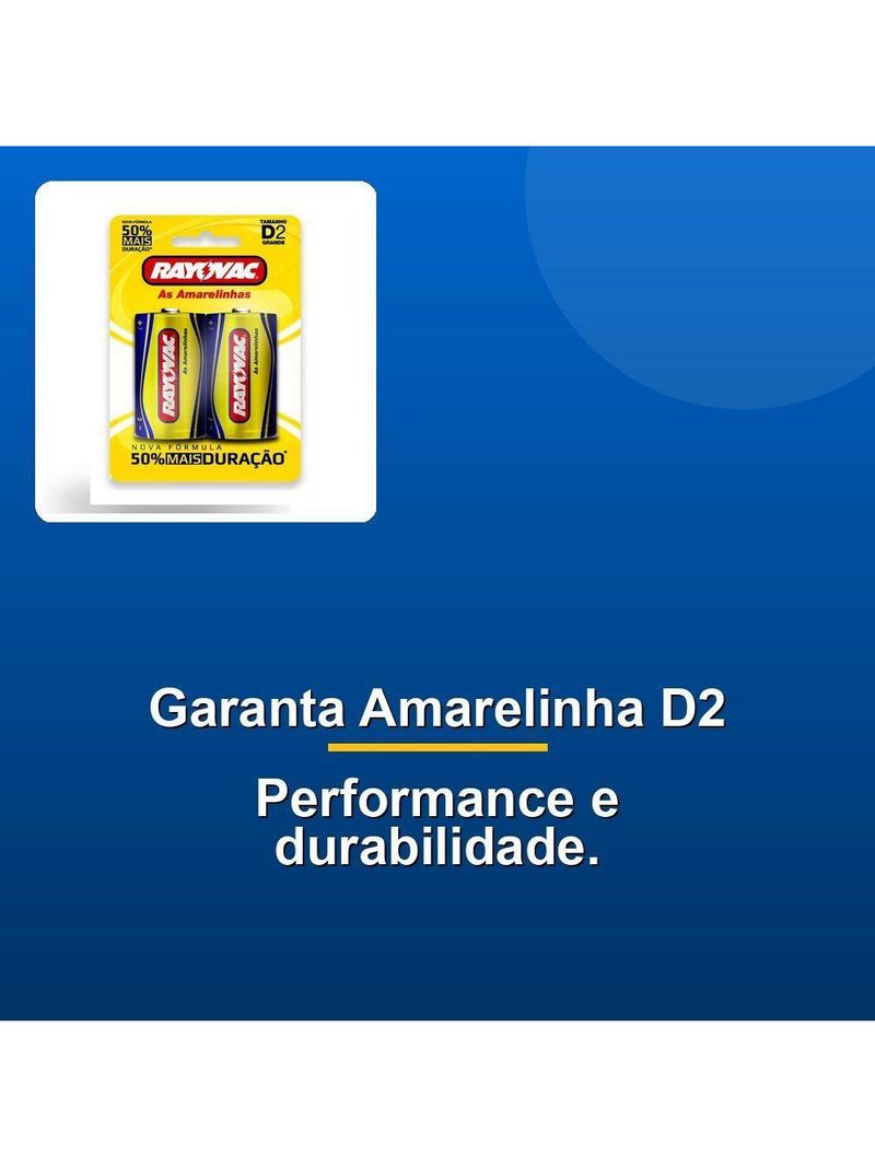 Pilha Comum Grande D2