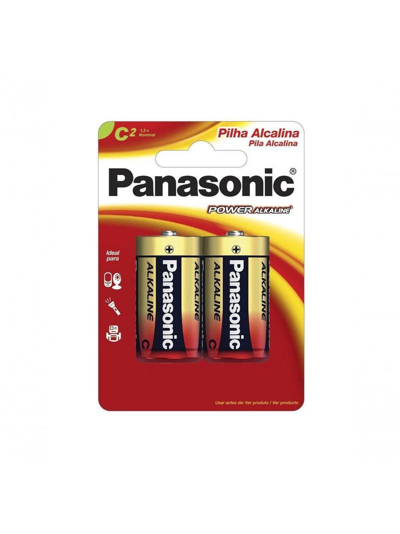 Pilha Alcalina C Lr14xab C-2
