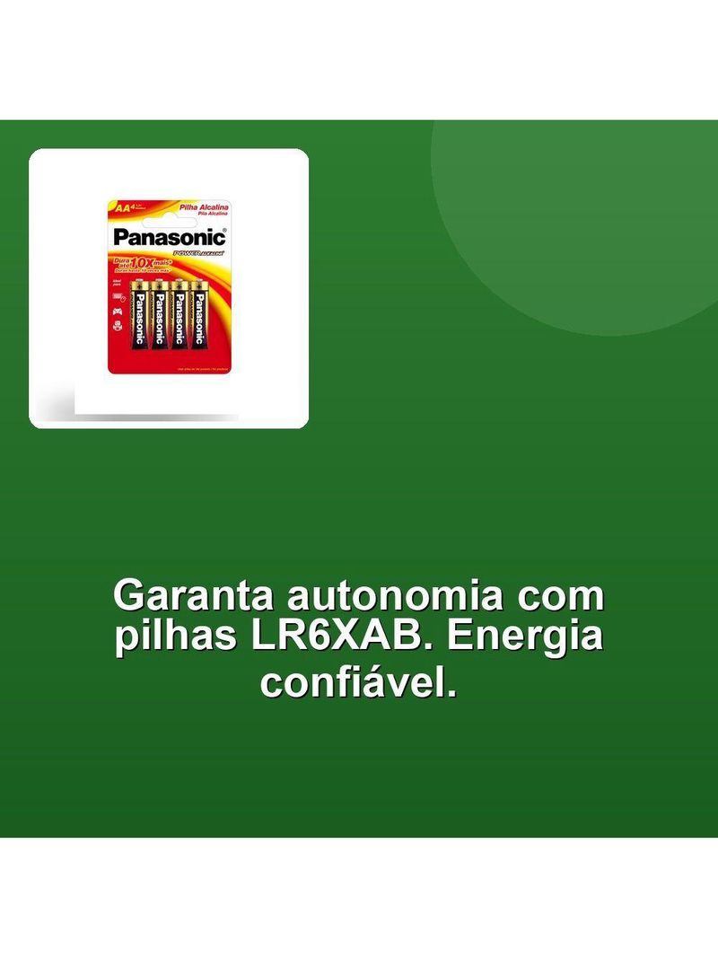 Pilha Alcalina Aa Blister C-4 Lr6xab