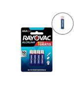 Pilha Alcalina Rayovac Lr03 Aaa C-04 Leve4 Pague3