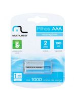 Pilha Recarregável Aaa 1000mah C- 2