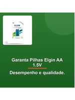Pilha Alcalina Elgin Aa 1,5v C-2 Unid