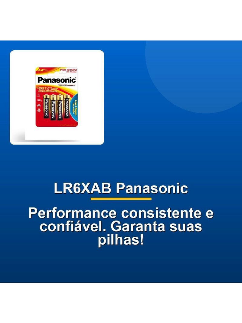Pilha Alcalina Aa C-6 Lr6xab