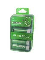 Pilha Recarregável Aa 15v 3000mah C-4 Pilhas Flex
