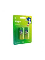 Pilha Alcalina Elgin D C-2