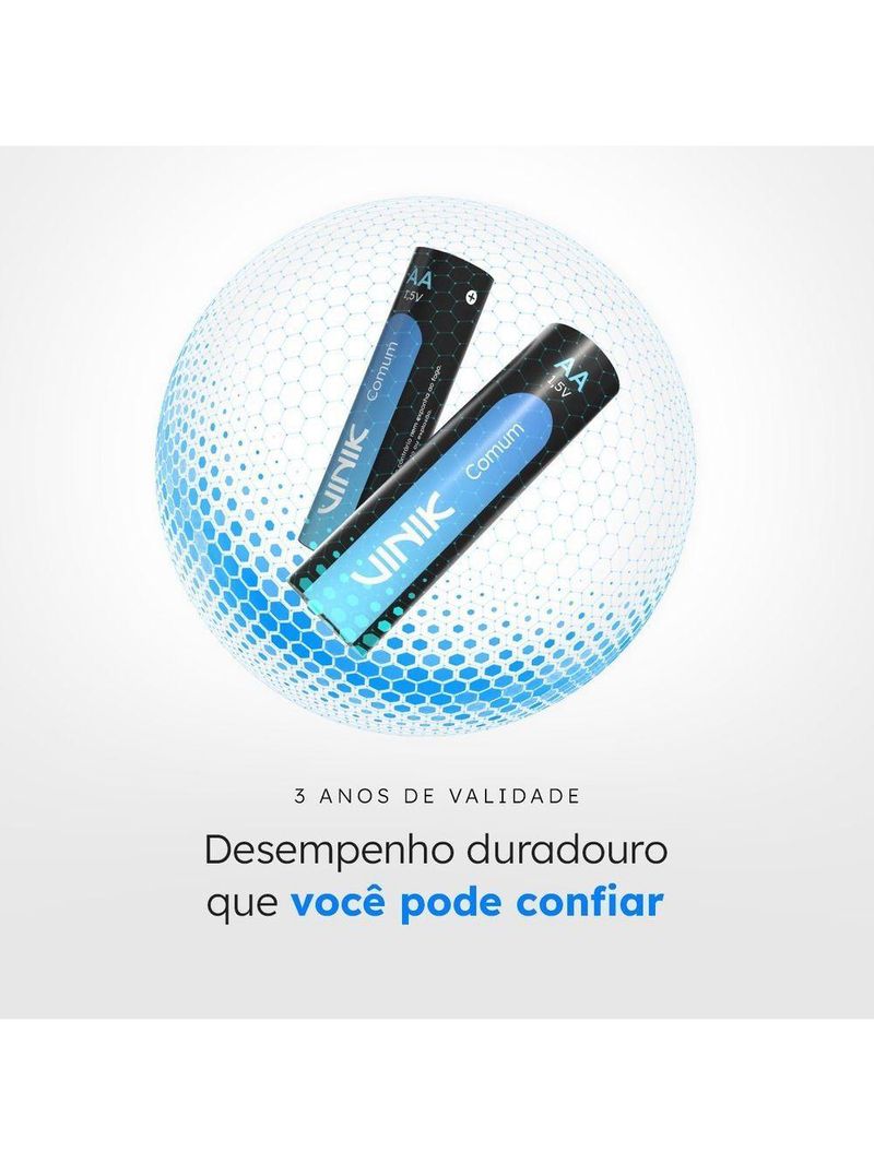 Pilha Comum Aa 15v C- 4