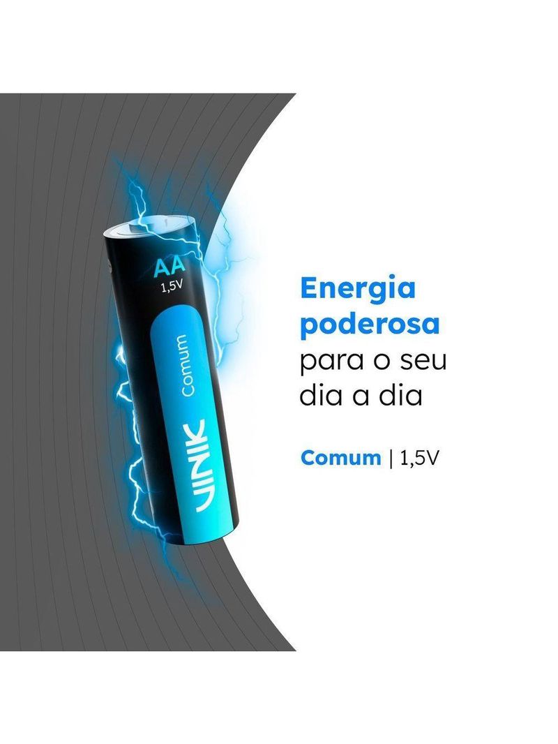 Pilha Comum Aa 15v C- 4