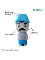 Luminária 3d Seu Madruga Luz Difusa Decoração Criativa