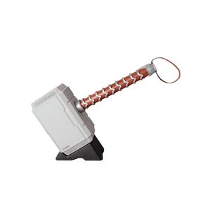 Luminária 3d Marvel Martelo Thor Decoração Geek Temática Realista