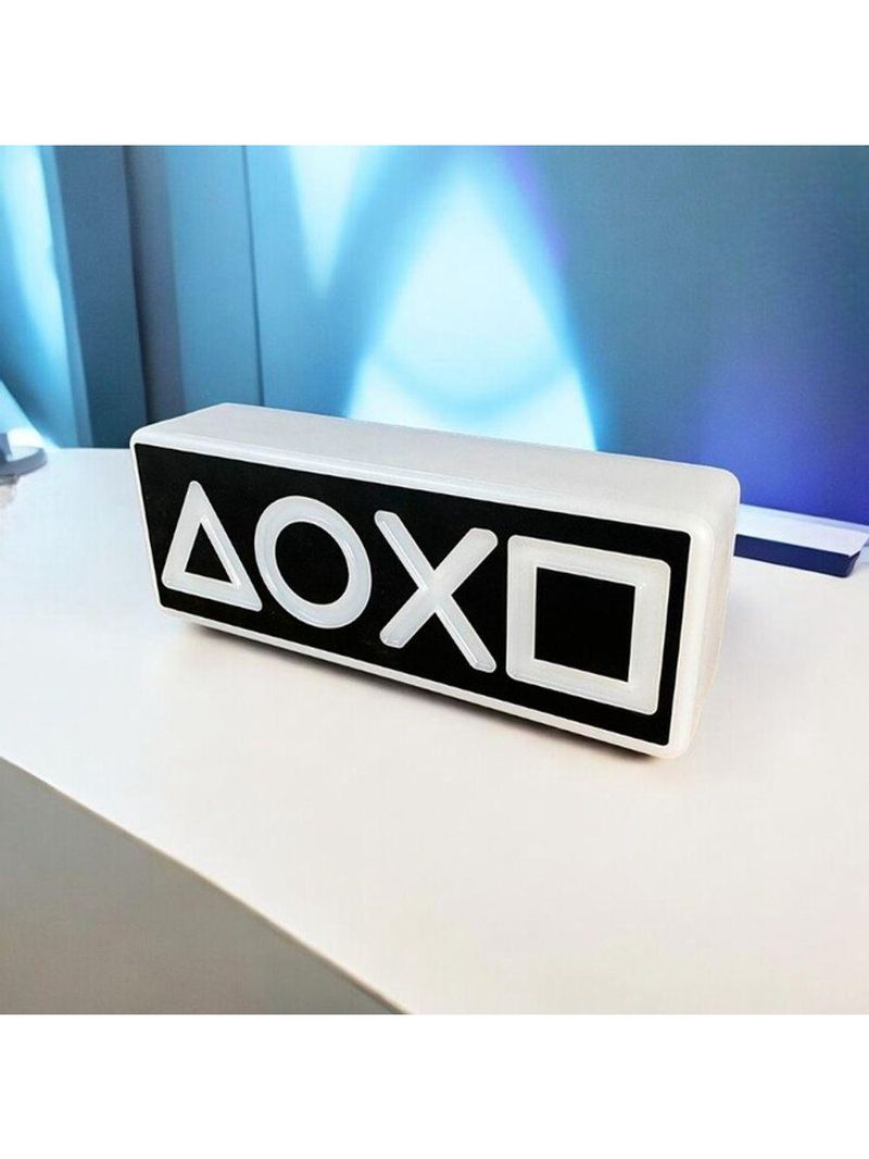 Luminária Playstation Controls Decoração Setup Preta