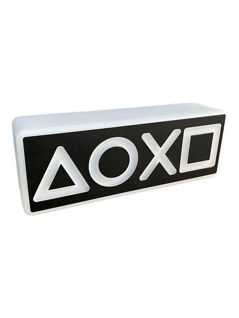 Luminária Playstation Controls Decoração Setup Preta