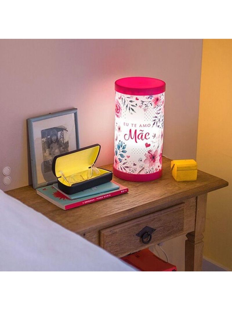 Luminária De Mesa Hug - Eu Te Amo Mãe