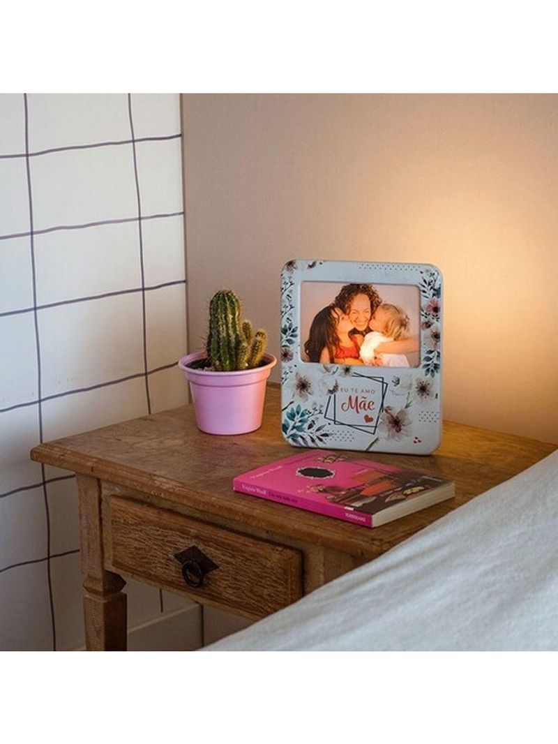 Luminária Porta Retrato - Eu Te Amo Mãe