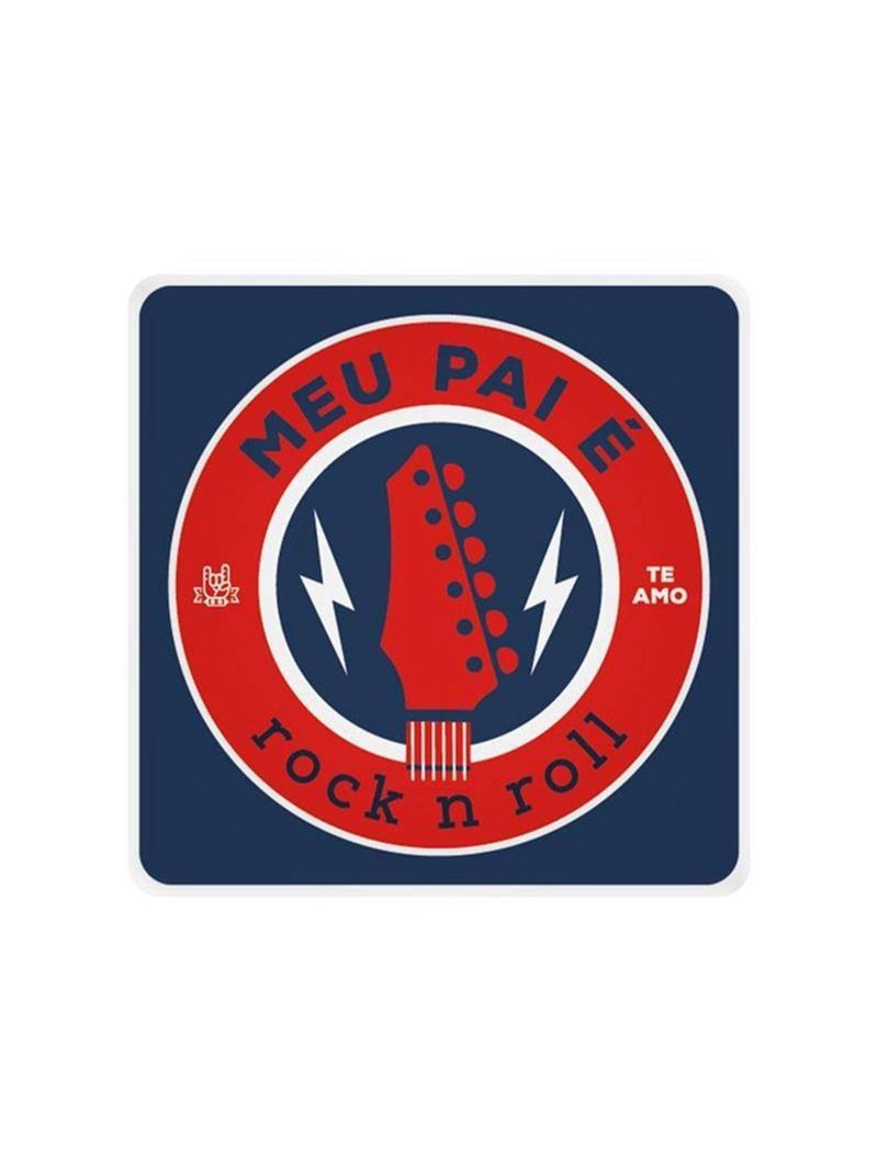 Luminária Box Slim Meu Pai é Rock Usb