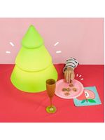 Luminária árvore De Natal Interativa Polietileno Bivolt Recados Natalinos