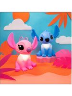 Kit Luminárias Disney Ohana - Stitch E Angel
