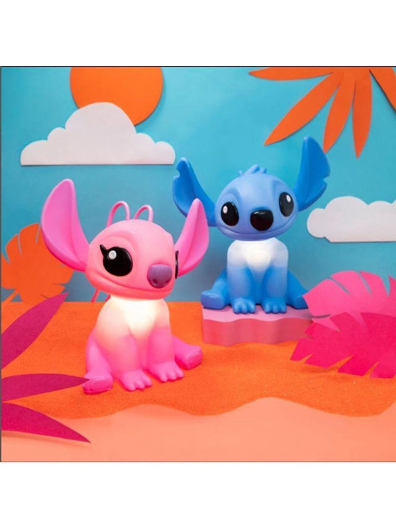 Kit Luminárias Disney Ohana - Stitch E Angel