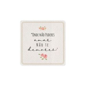 Luminária Box Slim Não Puderes Usb