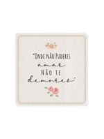 Luminária Box Slim Não Puderes Usb