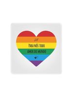 Luminária Box Slim Todo Amor Do Mundo Usb