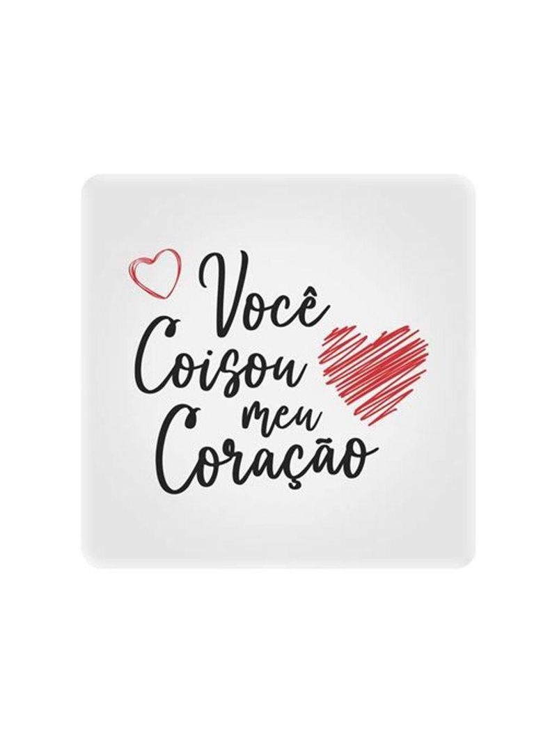 Luminária Box Slim Você Coisou Meu Coração Usb