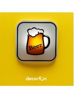 Luminária Box Time To Beer