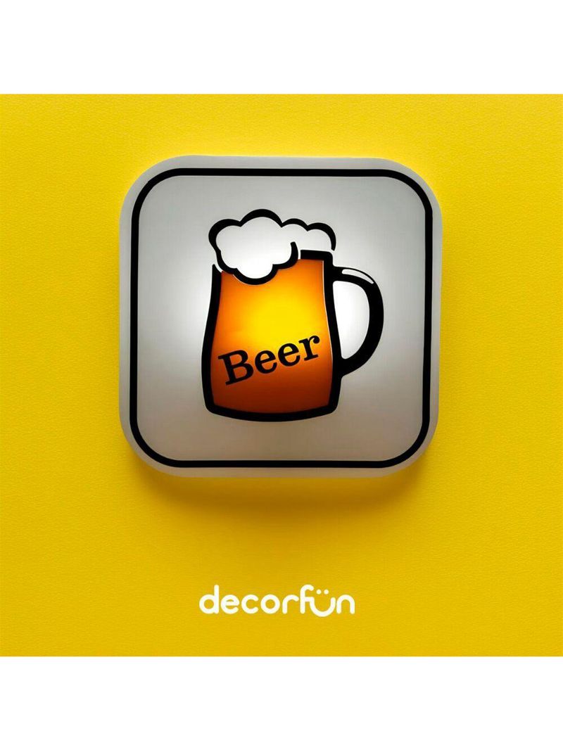 Luminária Box Time To Beer