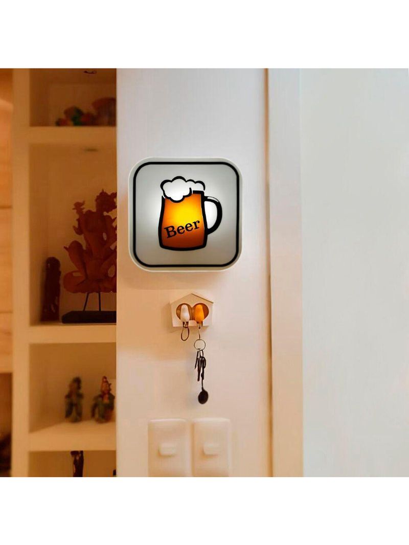 Luminária Box Time To Beer