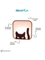 Luminária Box Black Cat