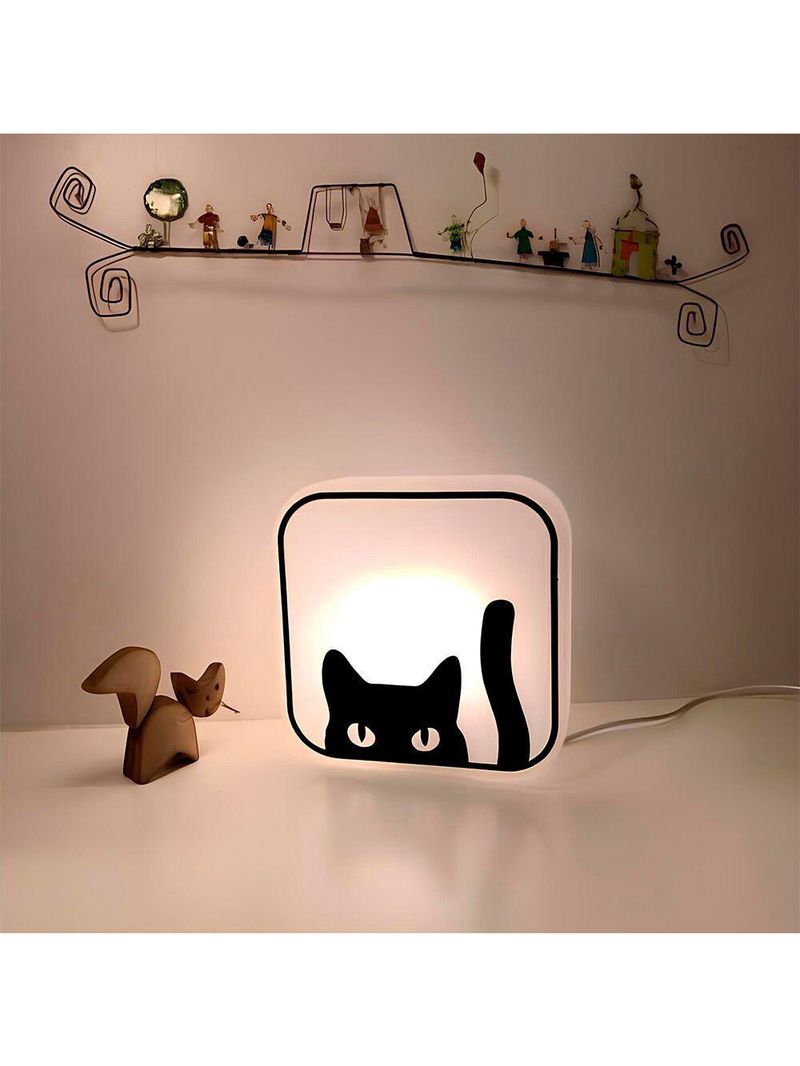 Luminária Box Black Cat