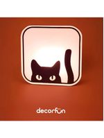 Luminária Box Black Cat