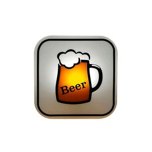 Luminária Box Time To Beer