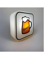 Luminária Box Time To Beer