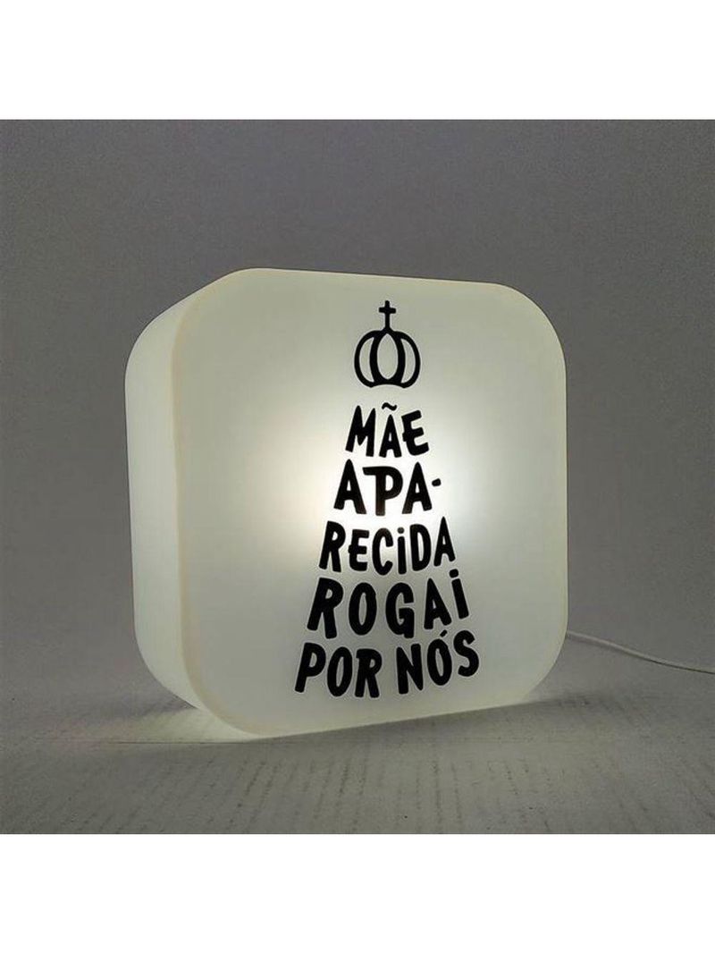 Luminária Box Mãe Aparecida