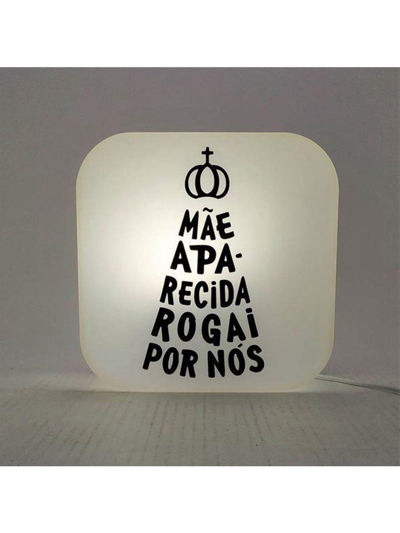 Luminária Box Mãe Aparecida