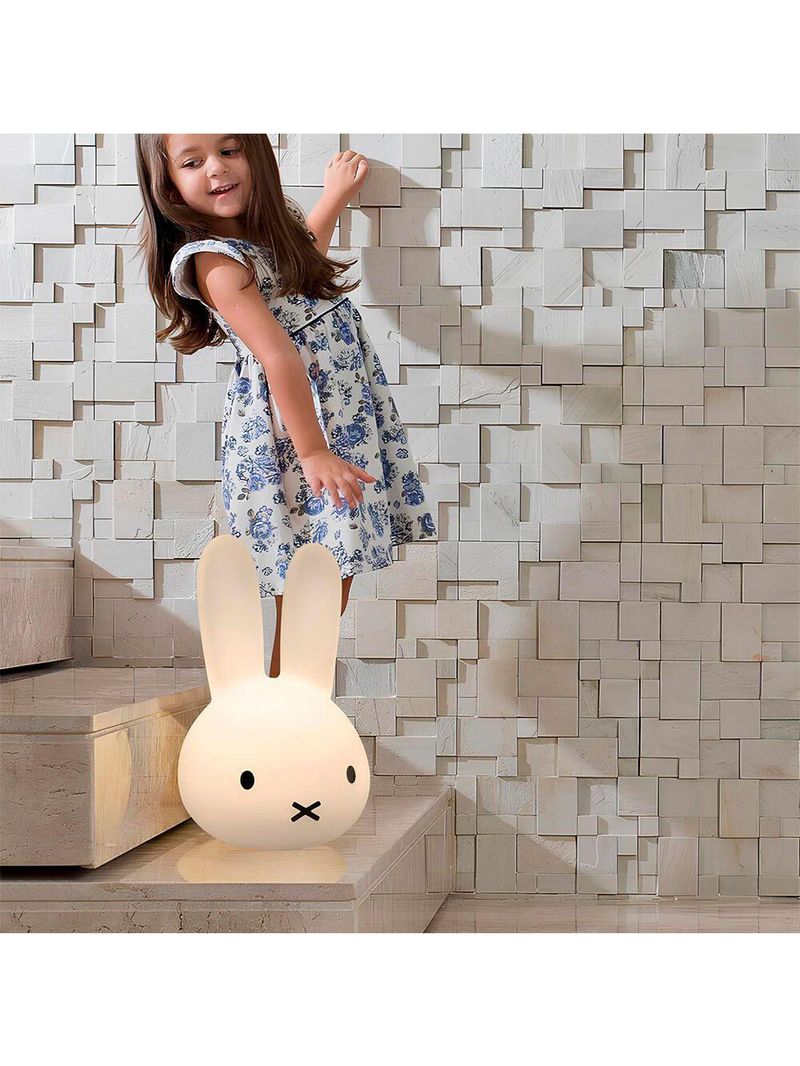 Luminária De Mesa Com Fio Bunny Miffy Colors