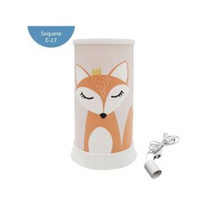 Luminária De Mesa Hug Cute Fox