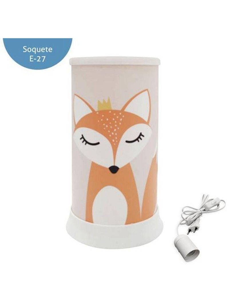 Luminária De Mesa Hug Cute Fox