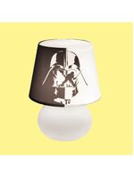 Luminária Abajur De Mesa Darth Vader Black And White Star Wars