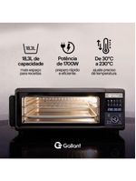 Air Fryer Forno Pizza MultiOven 18,3L Gallant GFE18 127V