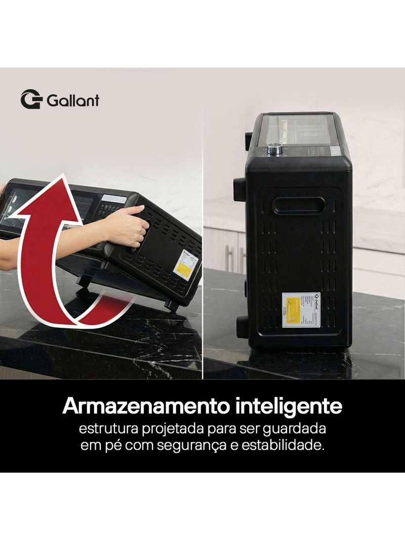 Air Fryer Forno Pizza MultiOven 18,3L Gallant GFE18 220V